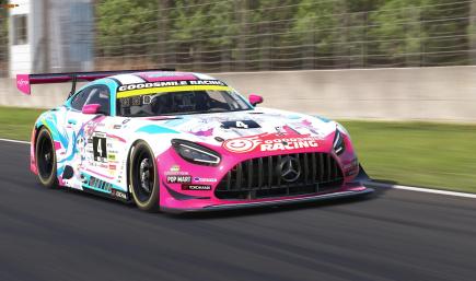 ミニカー GOODSMILE Hatsune Miku AMG 2024 Figure 1/18 Good Smile Hatsune Miku AMG 2024 Season Opening
