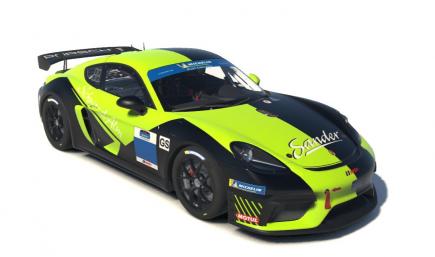 SchnitzelAlm Racing Porsche Cayman GT4 Sander