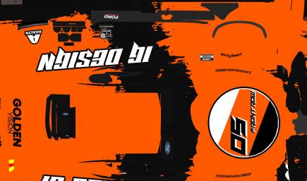 Ford Mustang Nextgen osfr laranja