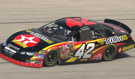 Jamie McMurray #42 2004 Texaco/Havoline Birthday Bash Dodge by