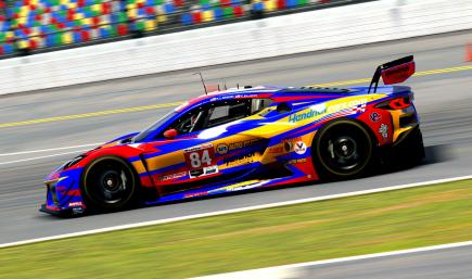 Hendrick Motorsports Kyle Larson/Chase Elliott Chevrolet Corvette Z06 GT3.R Concept Imsa