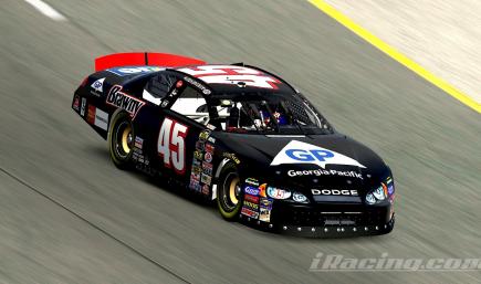 45 Kyle Petty 2004 GP Black Dodge Intrepid by Christian Budd