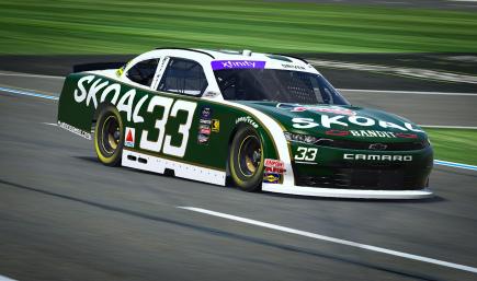 1987 #33 Harry Gant Skoal Bandit Cust Num 
