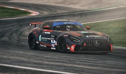///AMG Petronas Red Star GT4 Livery