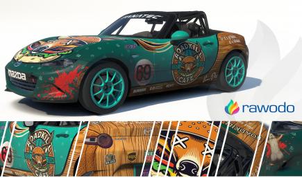 Roadkill Cafe Promtional (Turquoise)