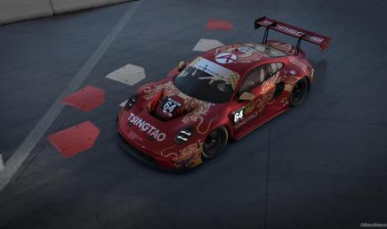 Race Edition - Tsingtao Absolute Racing Porsche 911 (992) GT3R (L. Vanthoor, Macau GP 2024)