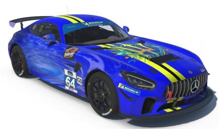 Barefoot Racing Blue Merc