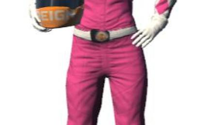 Pink Mighty Morphin Power Rangers Suit