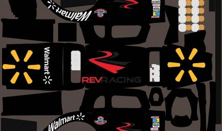 Rev Racing Legend Walmart sponsor