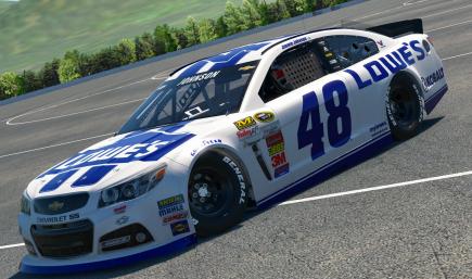 Jimmie Johnson 2014 Lowes White Lightning (Custom #)