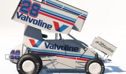 Dirt Micro Sprint Valvoline