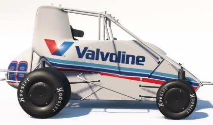 Dirt Micro Sprint Valvoline