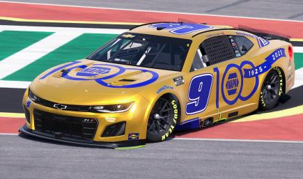 (SIM Stamped) Chase Elliott 2025 