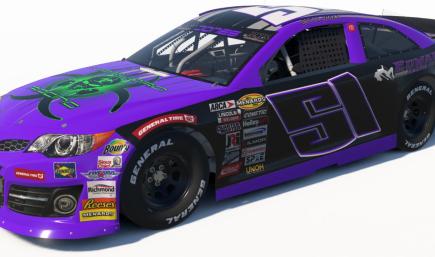 Eddie Jones Jr #51 JBSRL ARCA