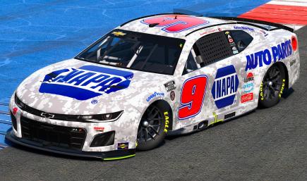 Chase Elliott 2025 Napa Auto Parts 
