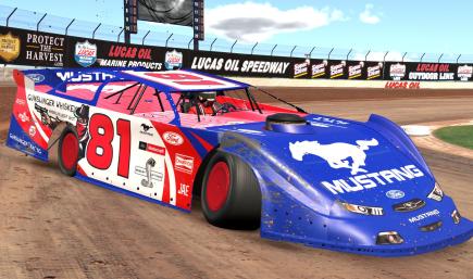 Ford Mustang Dirt Late model