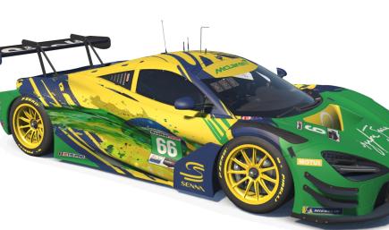 McLaren 720s GT3 Senna Tribute
