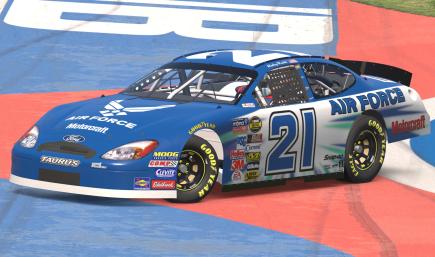2005 Ricky Rudd Air Force Ford Taurus (Sim Stamped - Stockcar) by Tom W ...