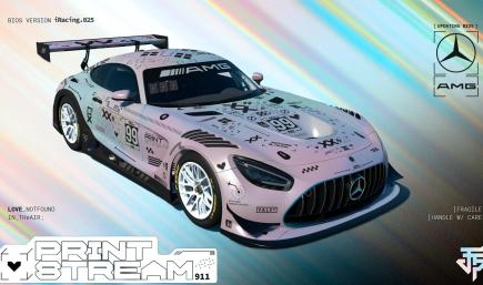 Mercedes-AMG GT3 Print Stream