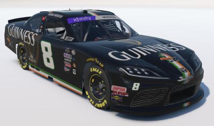 All Black Guinness Supra