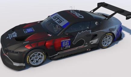 SSR American Carbon - Ford Mustang GT3