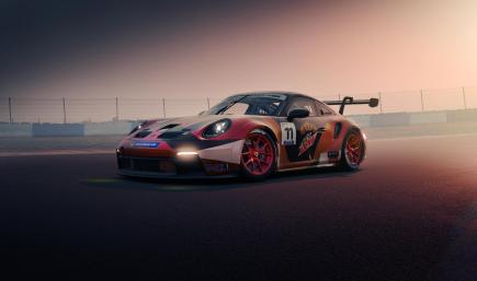 Porsche 992 Cup DEW CODE RED