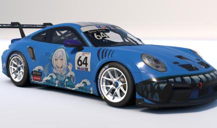 Sharxy Porsche 911 Cup RS(hark) Le Mans 2023