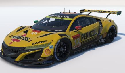 Honda NSX Pennzoil GT300 (Traditional Variant)