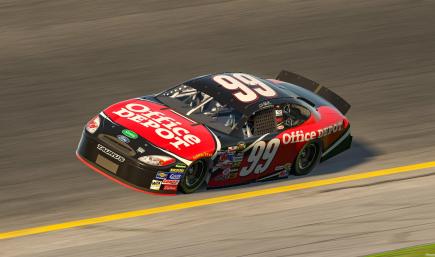 Carl Edwards Office Depot Daytona 500 2005 - Sim Stamped Numbers