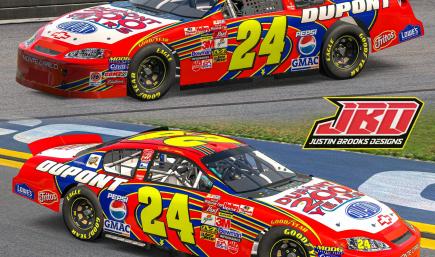 2002 Jeff Gordon DuPont 200 Years Gen4