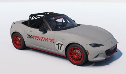 INSERT NAME COMPETITION - MAZDA MX5 Cup
