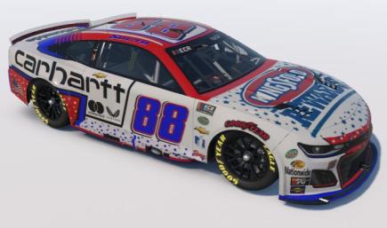 Kingsford red white and blue 