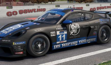 DB Racing Designs/Biffs Auto Detailing Porsche 718 Cayman GT4
