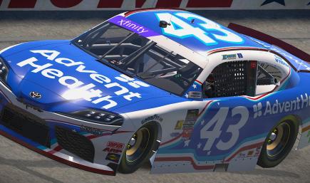 Erik Jones Advent Health Patriotic (with #)