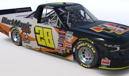 2025 Ted #28 KK Black Truck