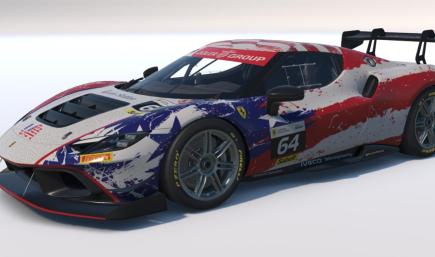 USA Ferrari Livery Design