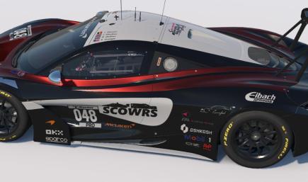 SCOWRS McLaren 2025 SPA 24 White