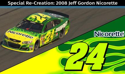 2008 Jeff Gordon Nicorette Chevrolet