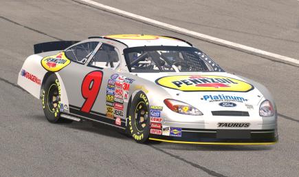 2005 Mark Martin Pennzoil Platinum Busch Series Ford Taurus (Sim-Stamped - Stockcar)