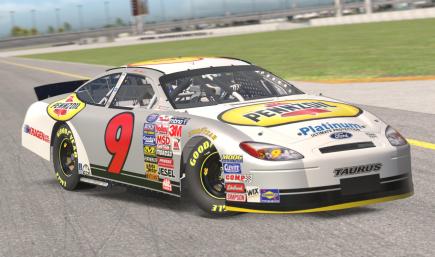 2005 Mark Martin Pennzoil Platinum Busch Series Ford Taurus (Sim-Stamped - Superspeedway)