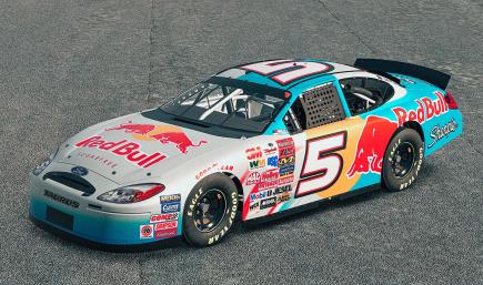 Kurt Busch 2003 Red Bull - Sharpie concept livery (no number)