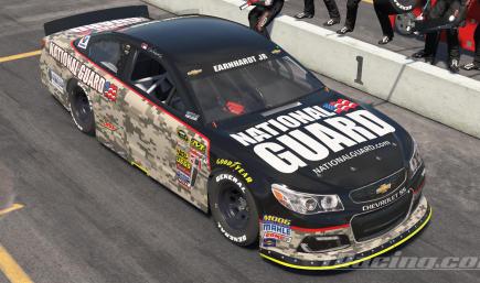 (NO NUMBER) 2014 Dale Earnhardt Jr National Guard Chevrolet 