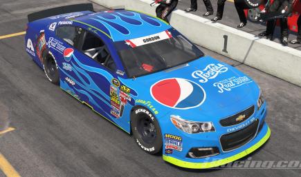 (NO NUMBER) 2014 Jeff Gordon #24 Pepsi Real Sugar Chevrolet