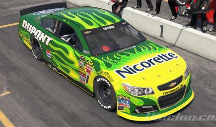 (NO NUMBER) 2008 Jeff Gordon Nicorette Chevrolet