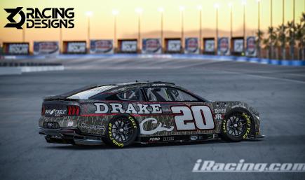 Robert Guthrie #20 Drake NextGen Ford Mustang