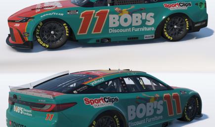 2025 Denny Hamlin Bobs Discount Furniture Camry