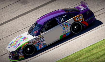 Chris Buescher Cinnamon Toast Crunch ARCA Sim Stamped