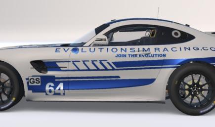 Merc GT4 Evo Blue and Who