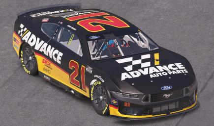 Josh Berry Wood Brothers Racing Advance Auto Parts