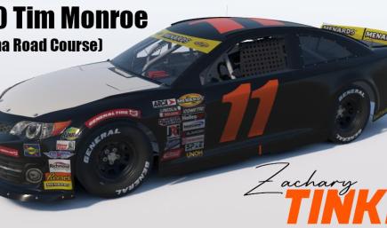 2020 Tim Monroe #11 Fast Track Racing (Daytona Road Course)